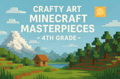 Crafty Art Minecraft Masterpieces - 4th Grade