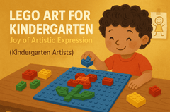 Lego Art for Kindergarten: Joy of Artistic Expression ( Kindergarten Artists)