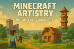 Minecraft Artistry: Minecraft Art: Build, Create