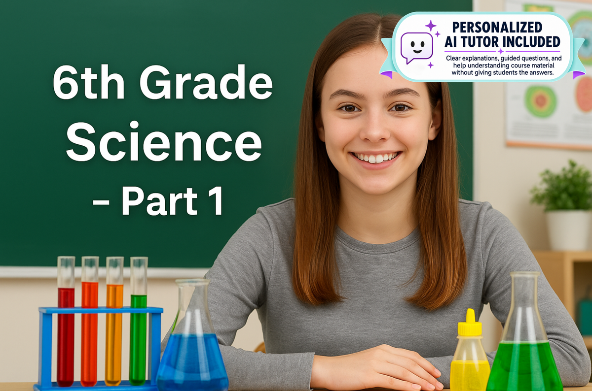 6th Grade Science - Part 1 (With Personalized AI Tutor)