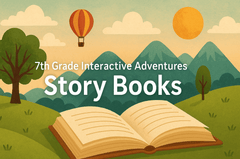 7th Grade Interactive Adventures: Story Books