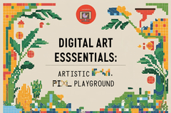 Digital Art Essentials: Artistic Pixel Playground