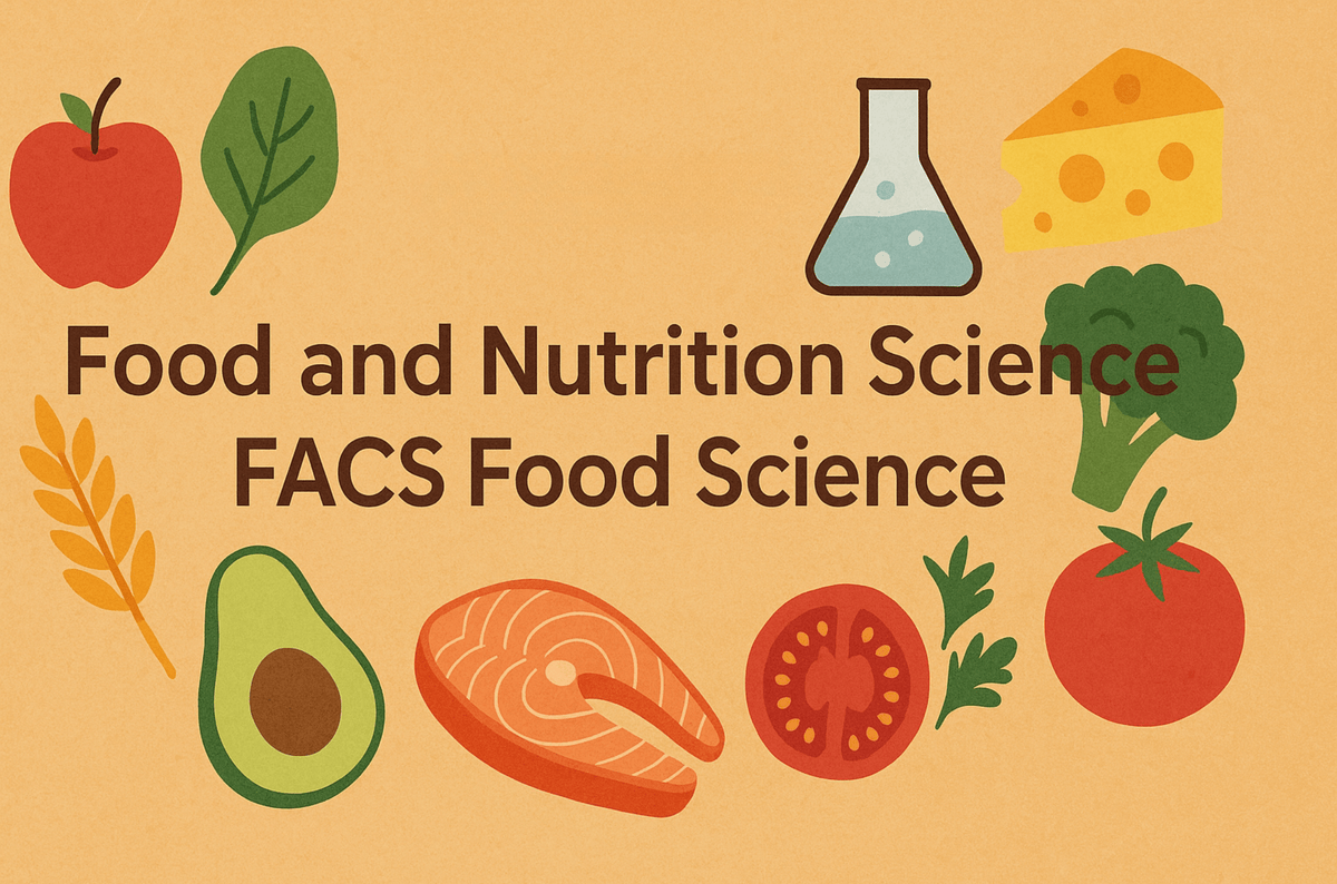Food and Nutrition Science: FACS Food Science