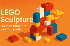 Lego Sculpture: Creative Structure and Composition